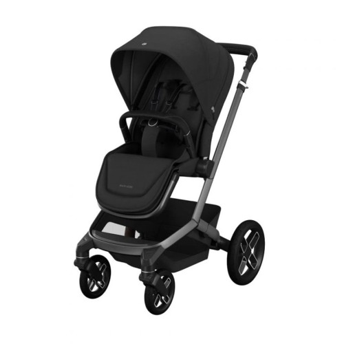 Maxi Cosi Καρότσι Fame Twillic Black με Σετ Αντάπτορες Καθίσματος