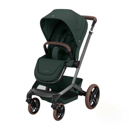 Maxi Cosi Καρότσι Fame Twillic Green με Σετ Αντάπτορες Καθίσματος