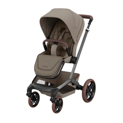 Maxi Cosi Καρότσι Fame Twillic Truffle με Σετ Αντάπτορες Καθίσματος