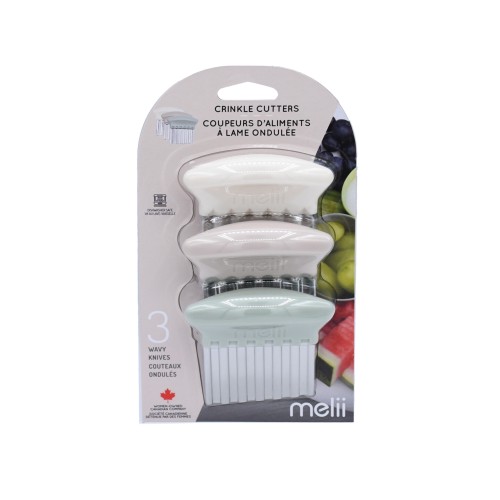 Melii Κόπτης Λαχανικών & Φρούτων Crinkle Cutters Sage