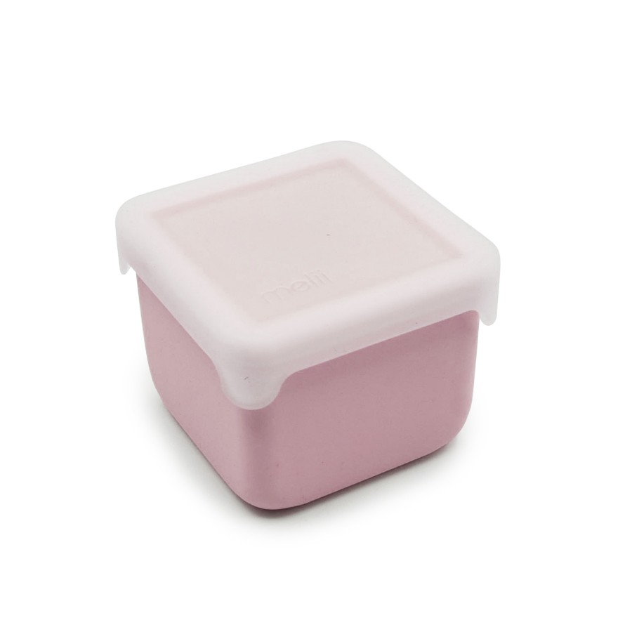 Melii Παιδικό Δοχείο Σιλικόνης για Σνακ Pink/Purple 236ml 2τμχ.