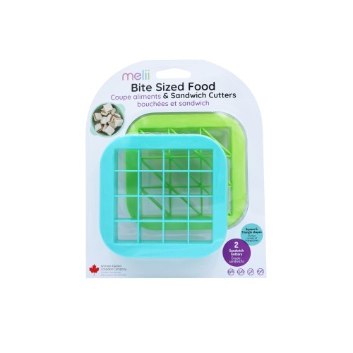 Melii Κόπτες Σάντουιτς Sandwich Cutters Blue/Lime 2τμχ.