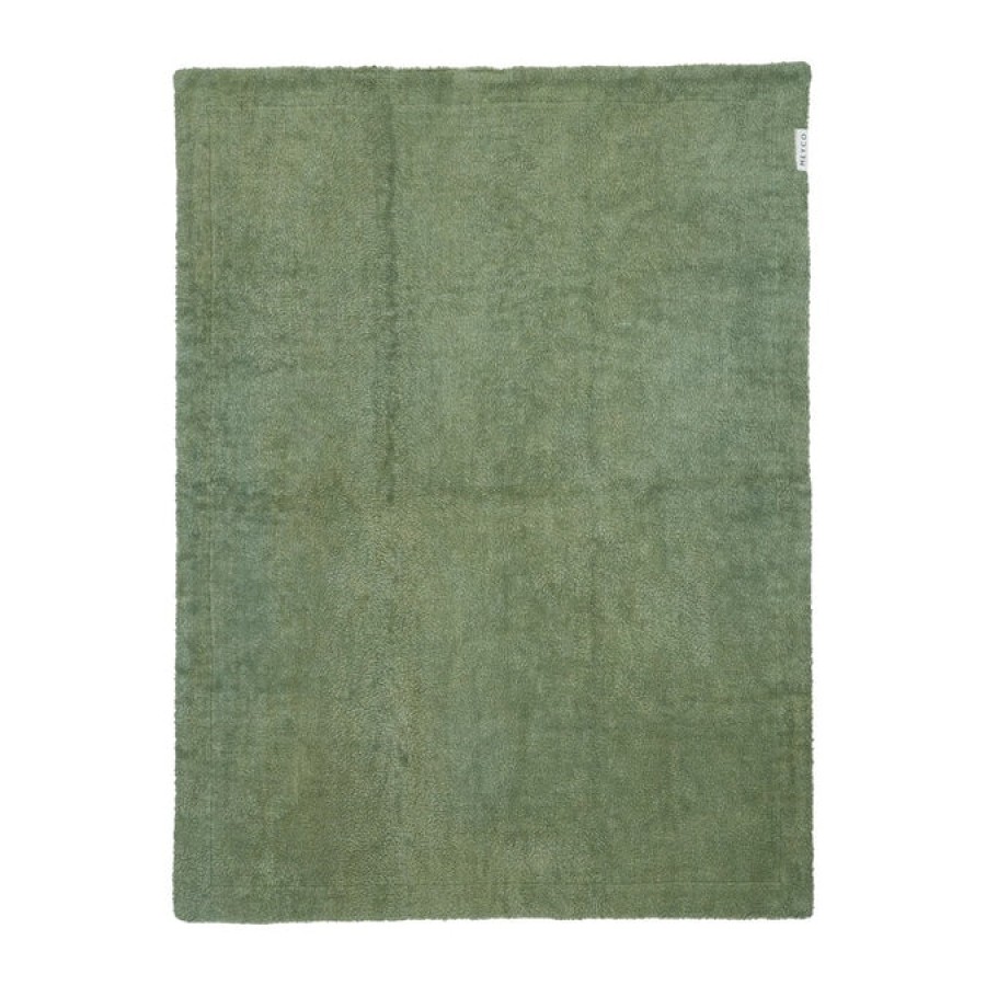 Βρεφική Κουβέρτα Meyco Waffle Teddy Olive Green 100x150εκ.