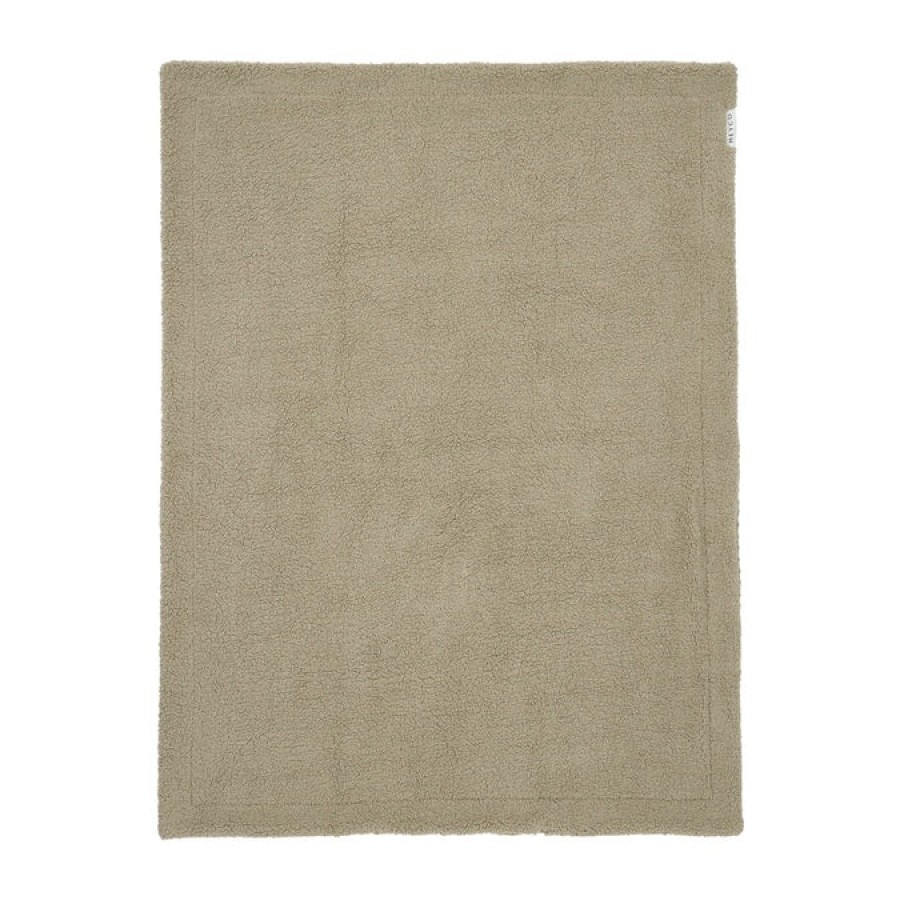 Βρεφική Κουβέρτα Meyco Waffle Teddy Taupe 100x150εκ.