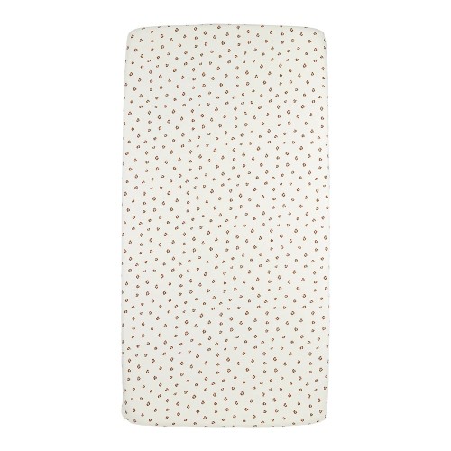 Meyco Βρεφικό Σεντόνι με Λάστιχο Jersey Mini Panther Soft Pink 70x140/150εκ.