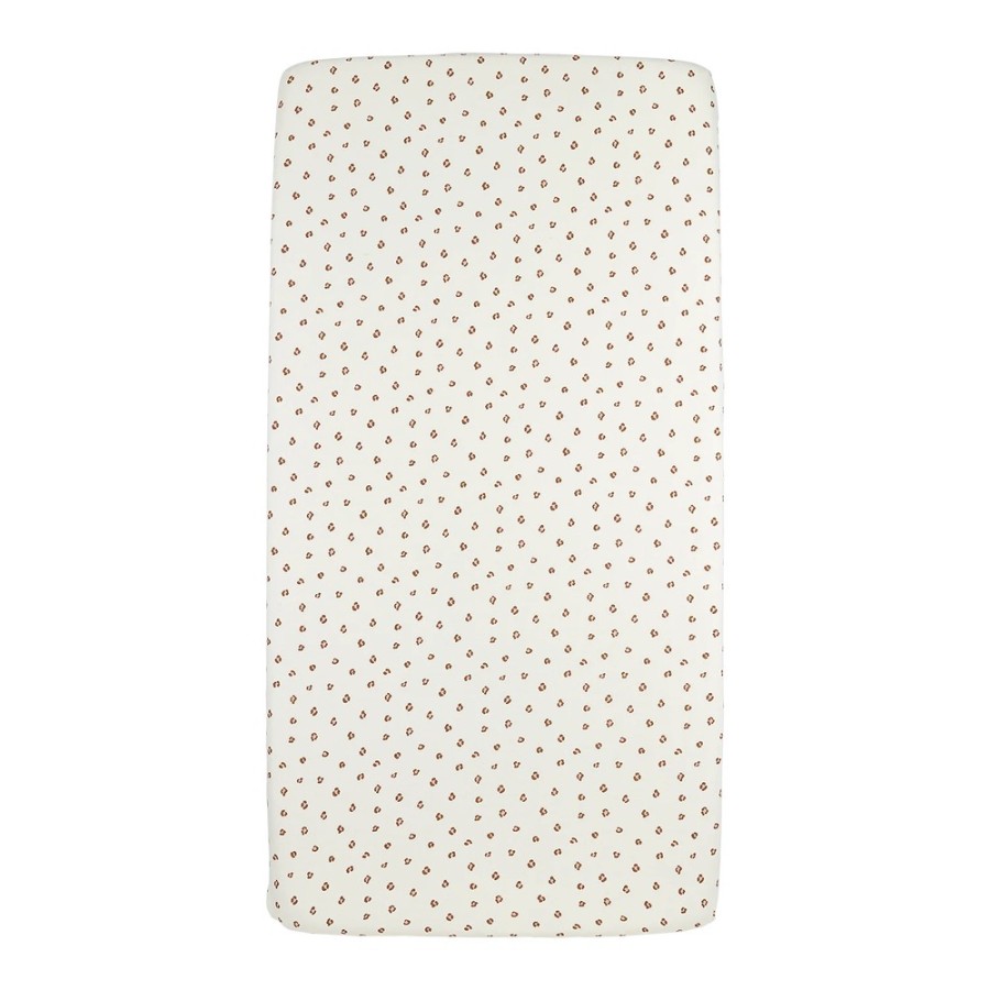 Meyco Βρεφικό Σεντόνι με Λάστιχο Jersey Mini Panther Soft Pink 70x140/150εκ.