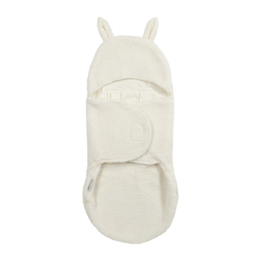 Meyco Wrap Βρεφική Κουβερτούλα Teddy για τη Βόλτα & το Αυτοκίνητο Rabbit Natural