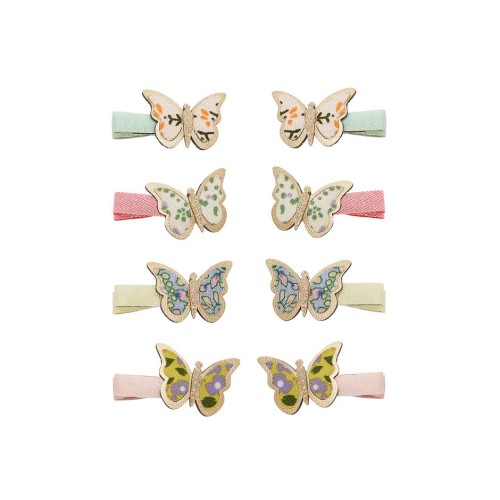 Κοκαλάκια Μαλλιών Mimi & Lula Floral Butterfly Mini Clips 8τμχ.