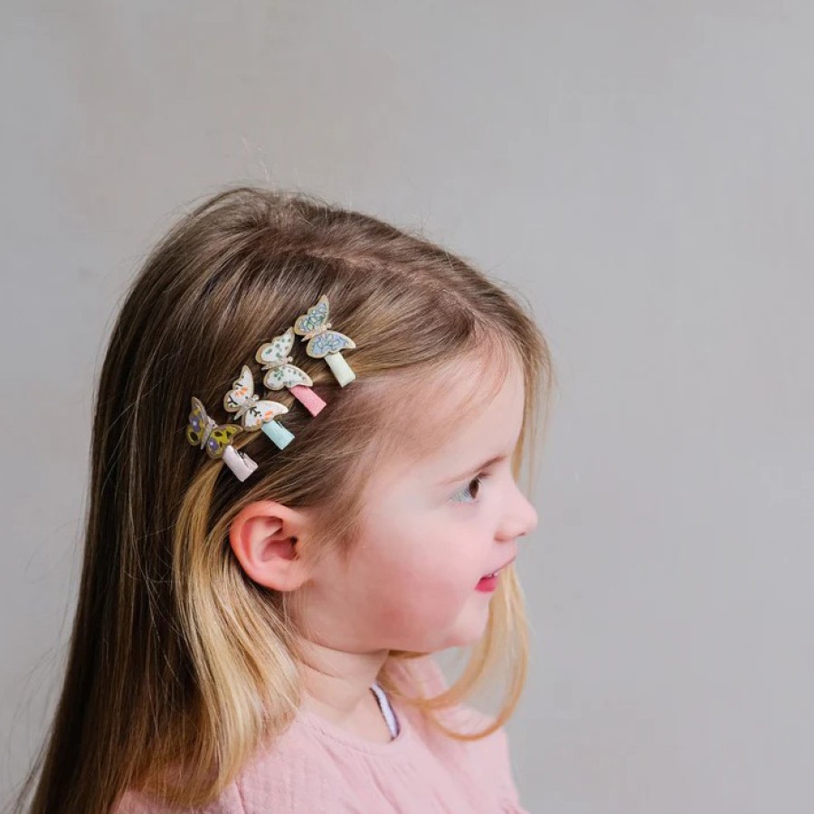Κοκαλάκια Μαλλιών Mimi & Lula Floral Butterfly Mini Clips 8τμχ.