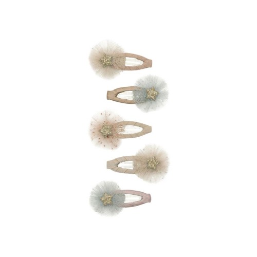 Mimi & Lula Κοκαλάκια Μαλλιών Mini Tulle Rosette Clic Clacs 4τμχ.
