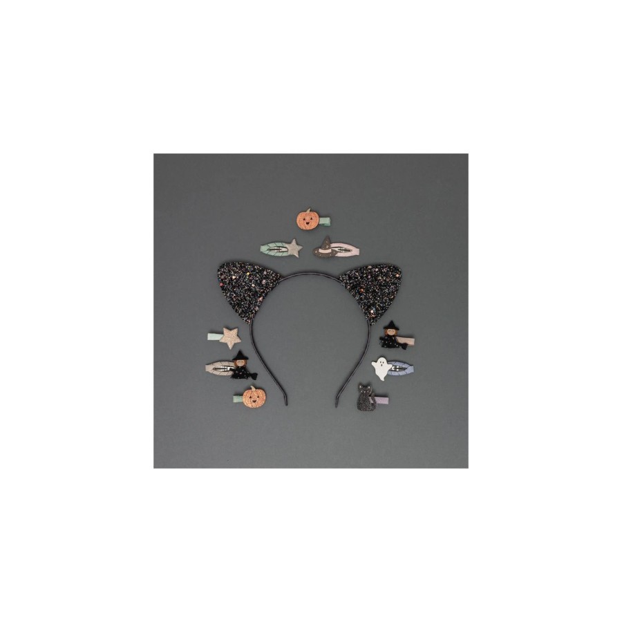 Mimi & Lula Παιδική Στέκα Μαλλιών Spooky Glitter Cat Ears