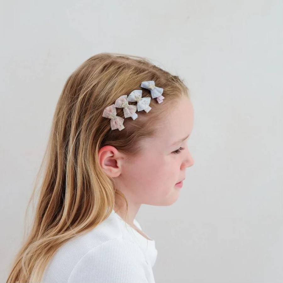 Mimi & Lula Κοκαλάκια Μαλλιών Tutu Bow Mini Clips 8τμχ.