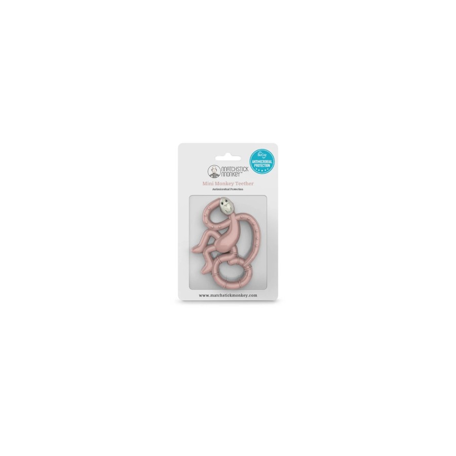 Μασητικό Matchstick Monkey Mini Monkey Teether Susty Pink