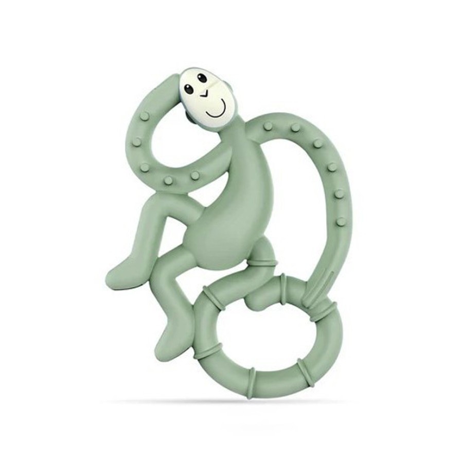 Μασητικό Matchstick Monkey Mini Monkey Teether Mint Green