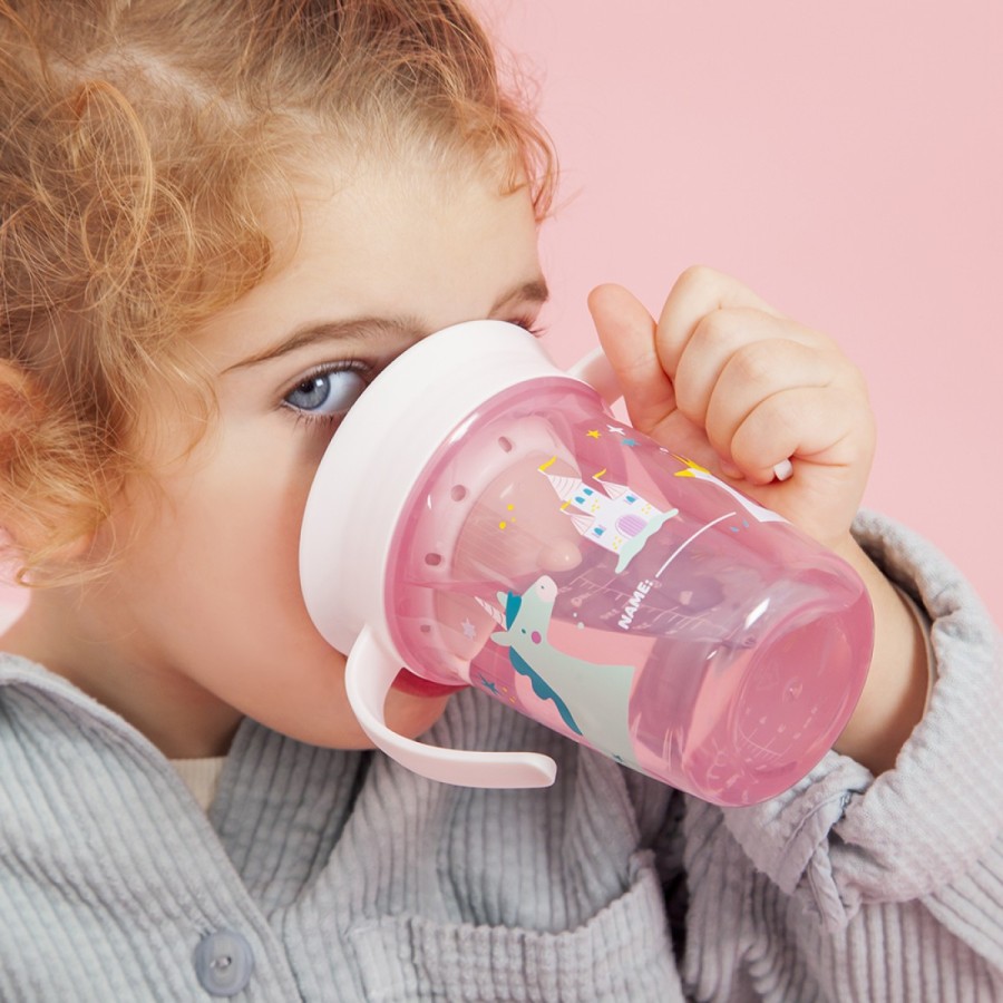 Miniland Εκπαιδευτικό Παιδικό Ποτηράκι 360° Sippy Cup Fantasy 270ml
