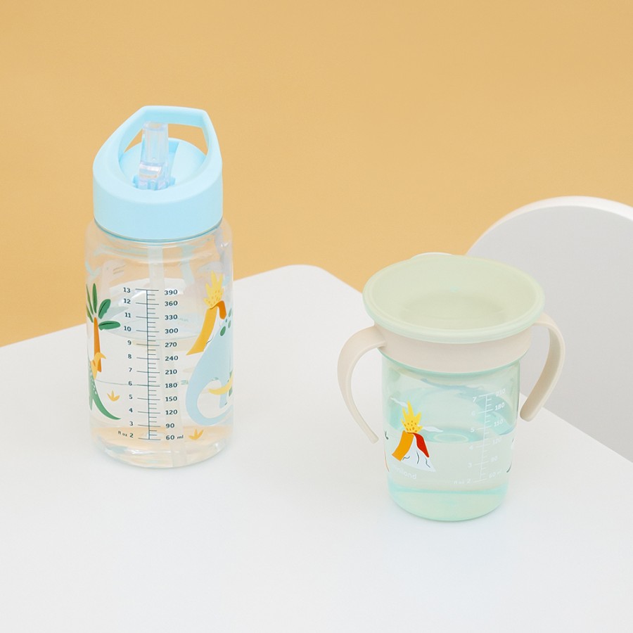 Miniland Εκπαιδευτικό Παιδικό Ποτηράκι 360° Sippy Cup Jurassic 270ml