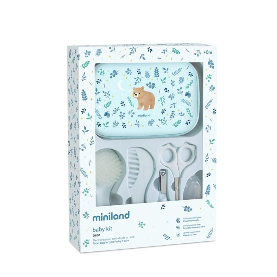 Σετ Περιποίησης Μωρού Ταξιδίου Miniland Baby Kit Bear
