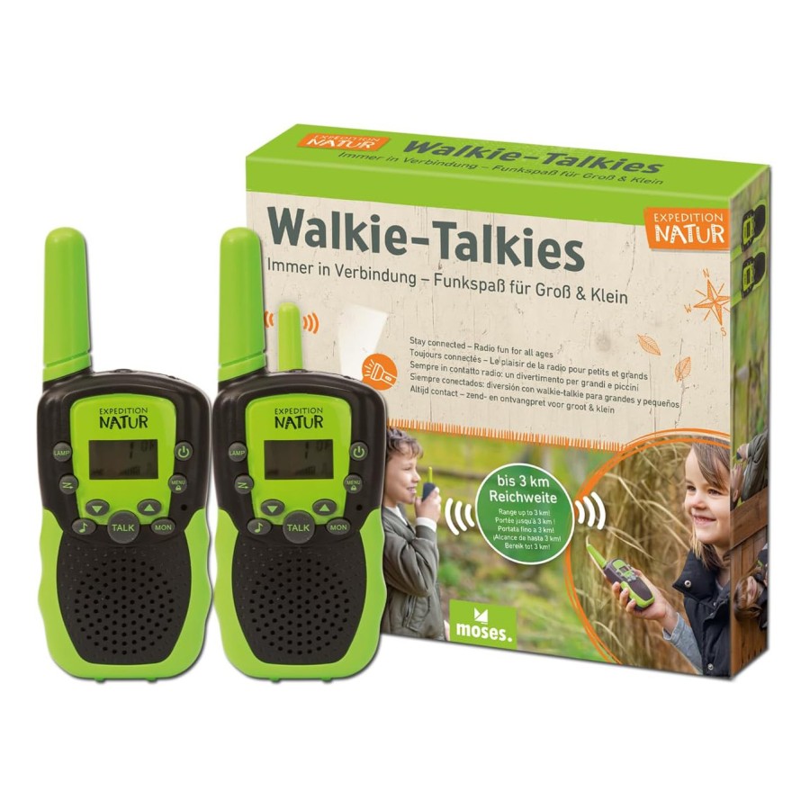 Παιδικά Walkie Talkies Moses Expedition Natur Σετ 2τμχ.