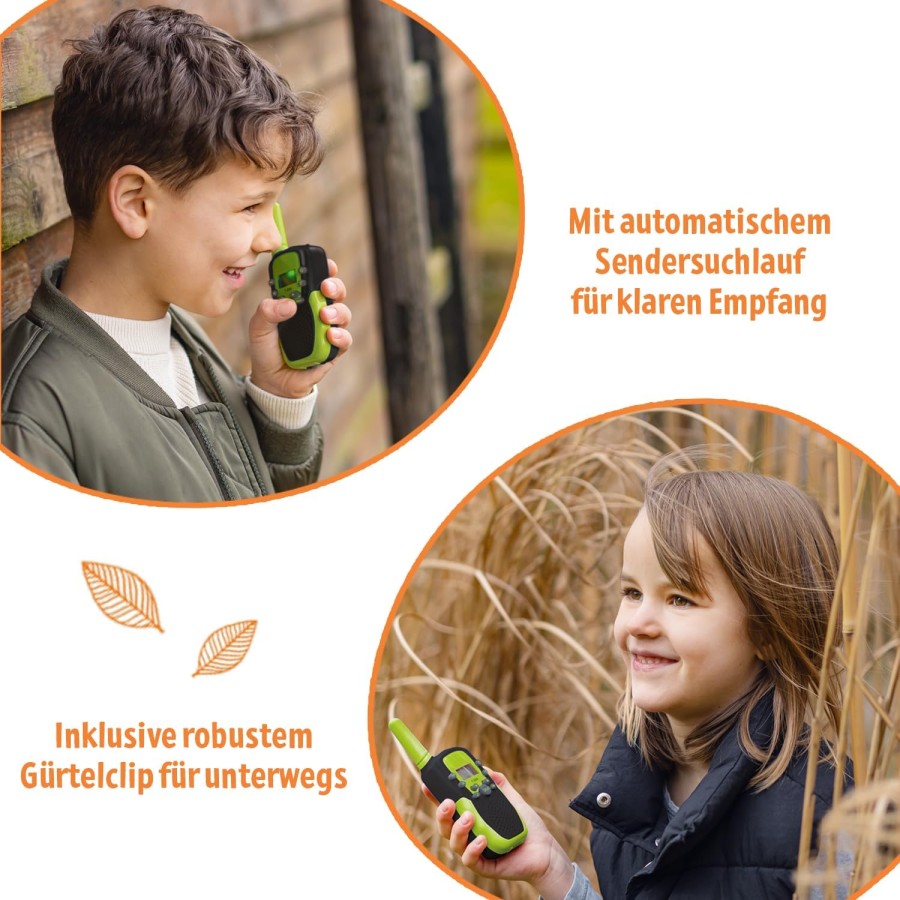 Παιδικά Walkie Talkies Moses Expedition Natur Σετ 2τμχ.