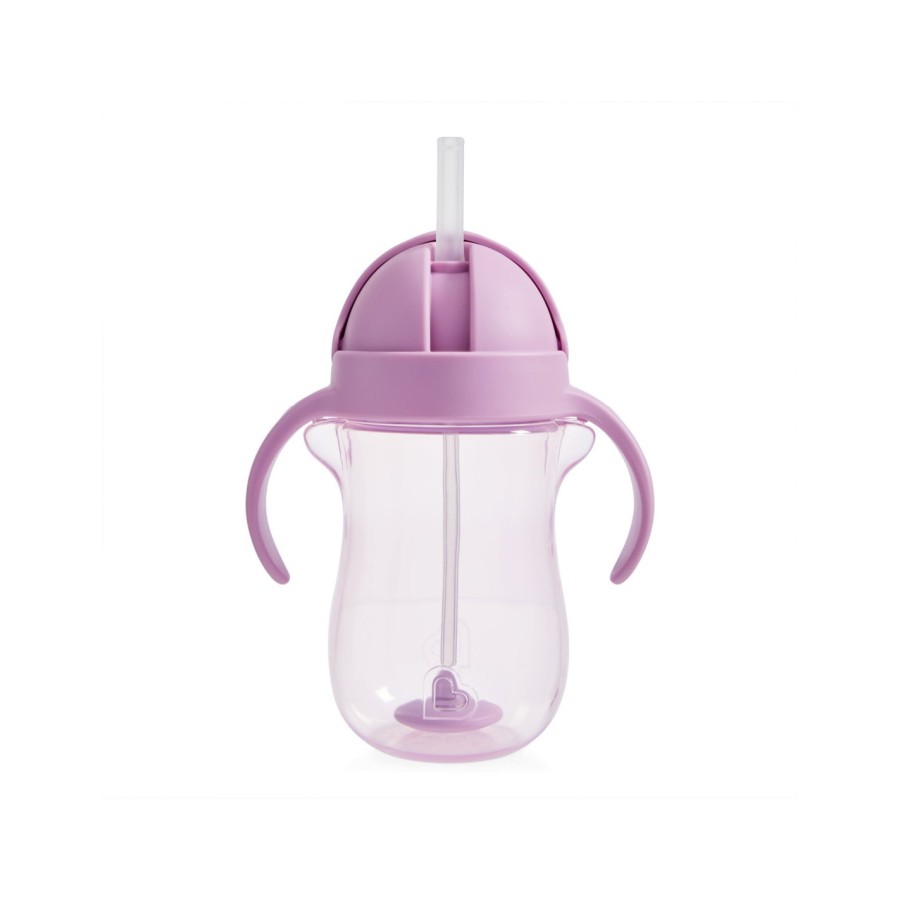 Εκπαιδευτικό Ποτήρι με Καλαμάκι Munchkin Tip & Sip Cat 296ml