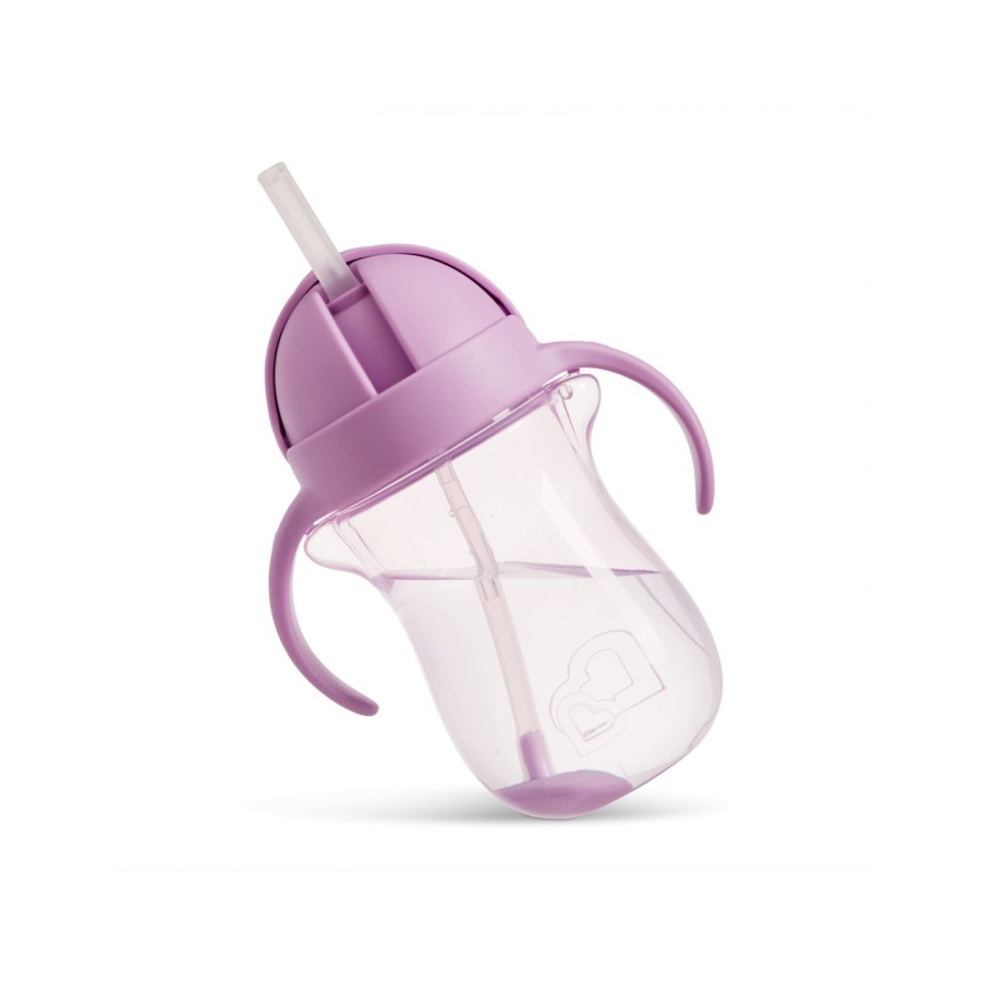 Εκπαιδευτικό Ποτήρι με Καλαμάκι Munchkin Tip & Sip Cat 296ml