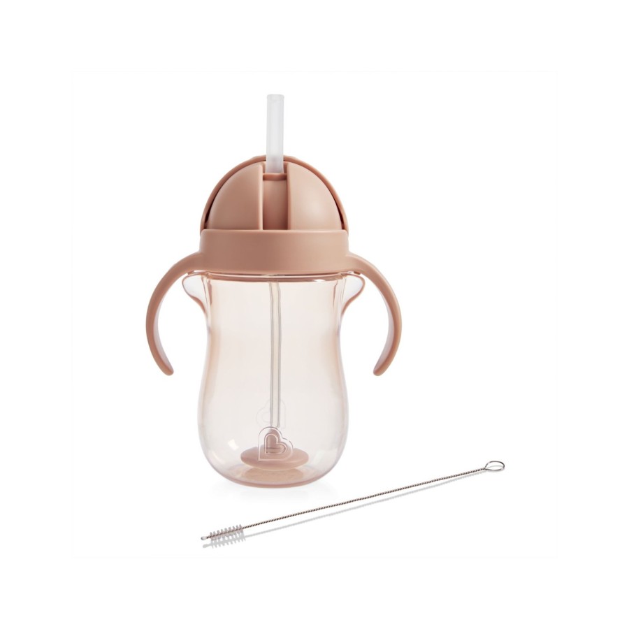 Εκπαιδευτικό Ποτήρι με Καλαμάκι Munchkin Tip & Sip Dog 296ml