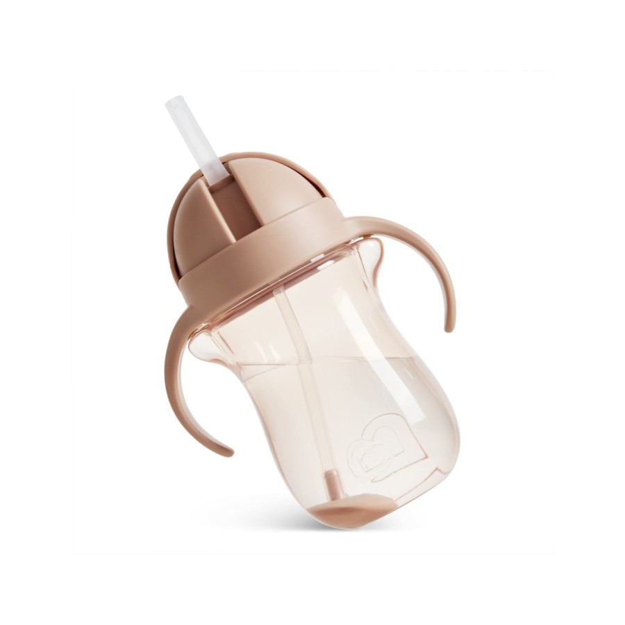 Εκπαιδευτικό Ποτήρι με Καλαμάκι Munchkin Tip & Sip Dog 296ml