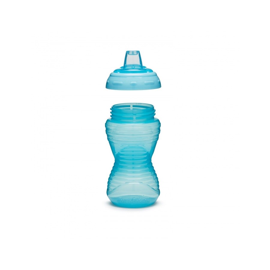 Munchkin Mighty Grip Sippy mΕκπαιδευτικό Ποτηράκι με Χερούλια 300ml Μπλε