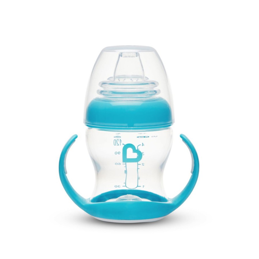 Βρεφικό Εκπαιδευτικό Ποτηράκι Munchkin Gentle Transition Cup 118ml Clear Blue