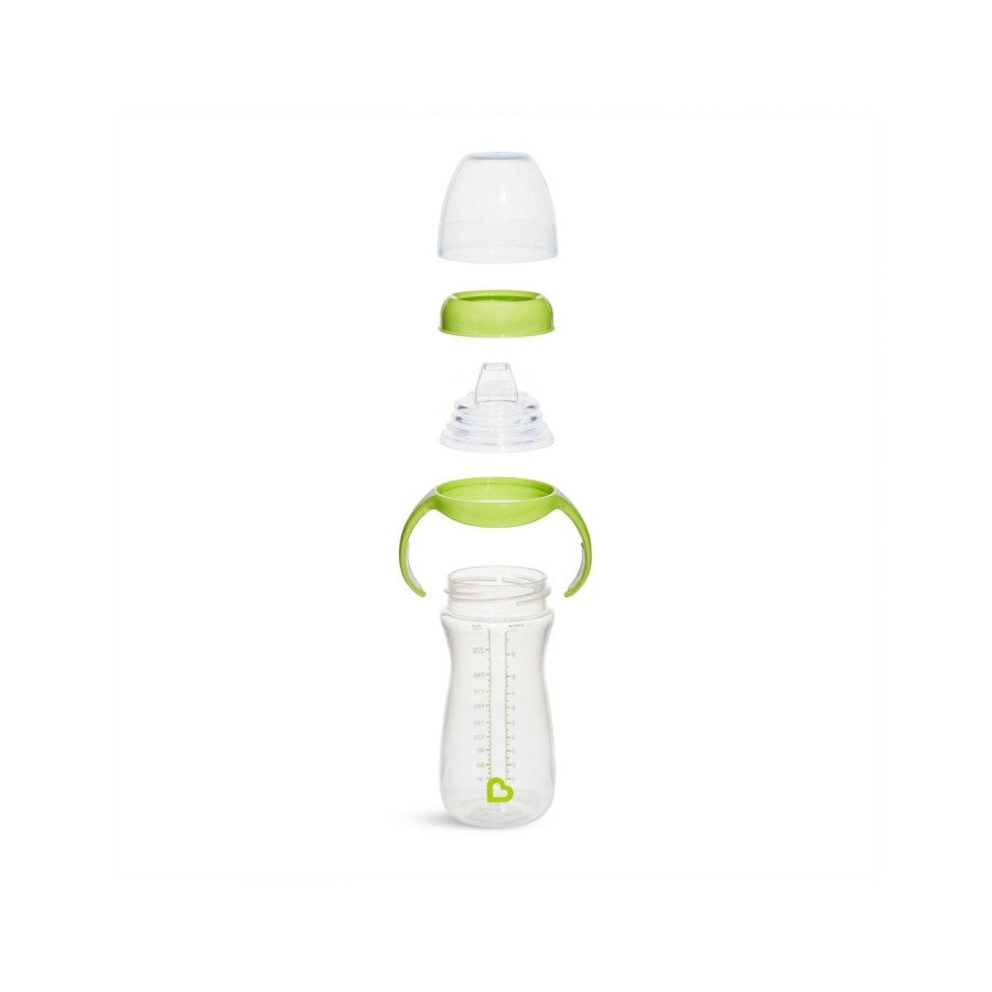 Παιδικό Κύπελο Μετάβασης Munchkin Gentle Tall Transition Cup 300ml Πράσινο