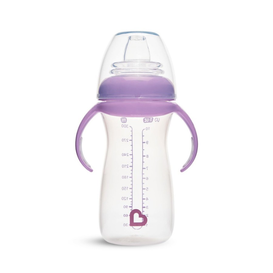 Παιδικό Κύπελο Μετάβασης Munchkin Gentle Tall Transition Cup 300ml Μωβ