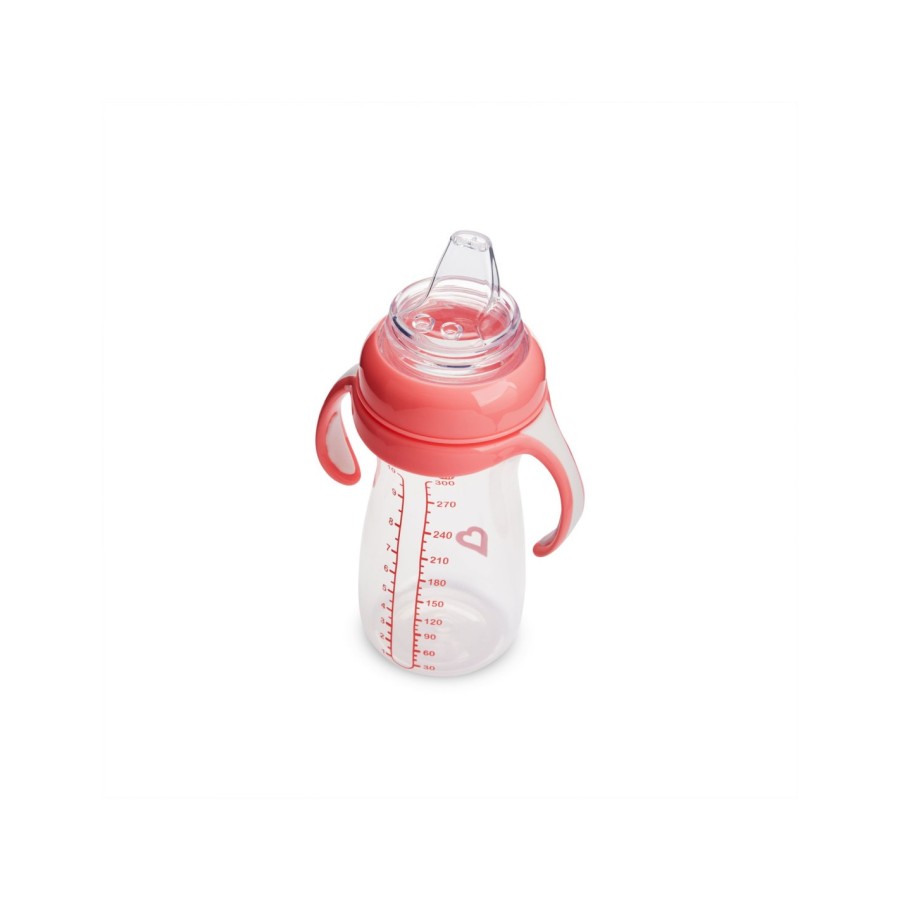 Παιδικό Κύπελο Μετάβασης Munchkin Gentle Tall Transition Cup 300ml Ροζ