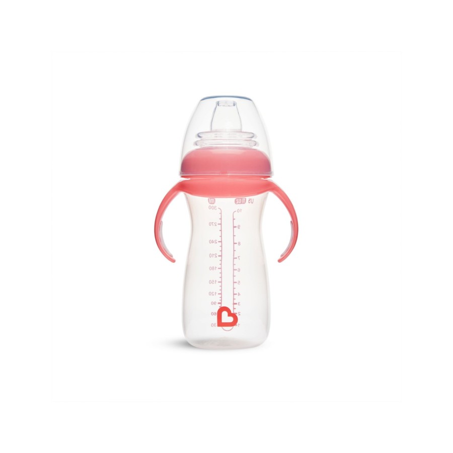 Παιδικό Κύπελο Μετάβασης Munchkin Gentle Tall Transition Cup 300ml Ροζ