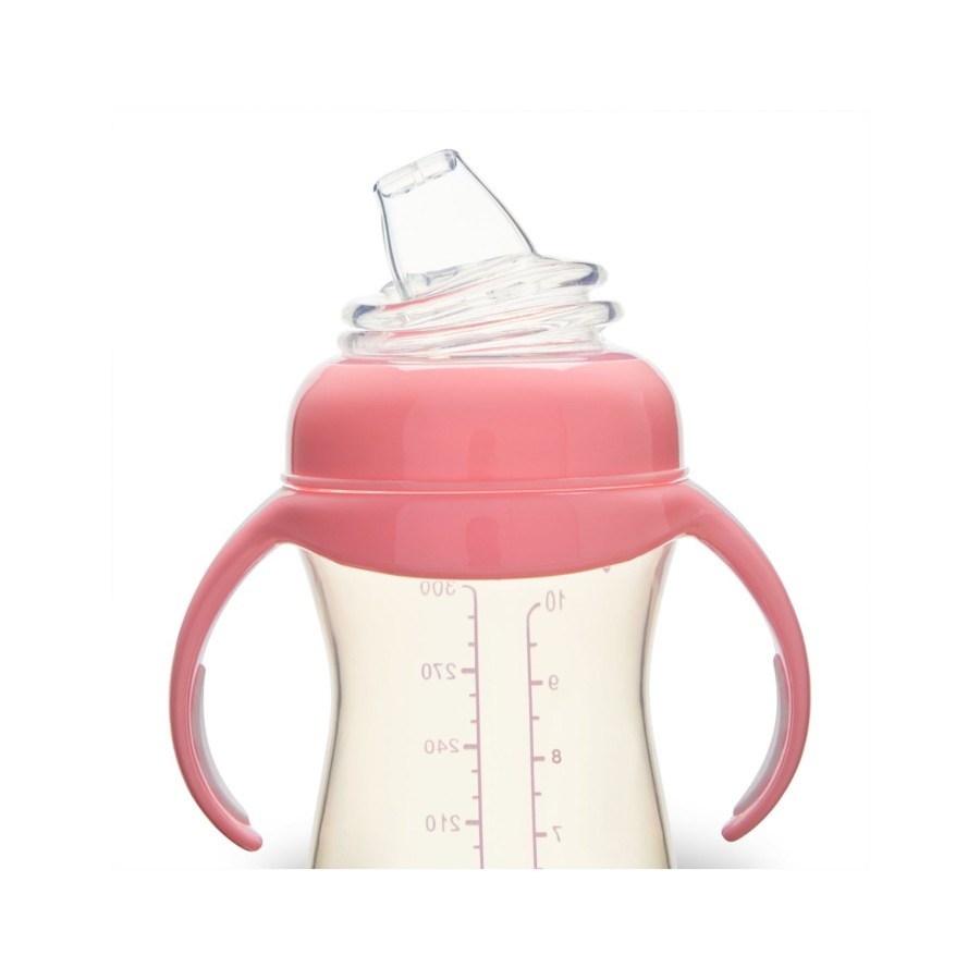 Παιδικό Κύπελο Μετάβασης Munchkin Gentle Tall Transition Cup 300ml Ροζ