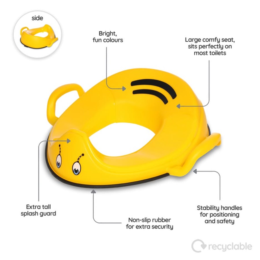 My Carry Potty Εκπαιδευτικό Κάθισμα Τουαλέτας My Little Trainer Bumblebee Μελισσούλα
