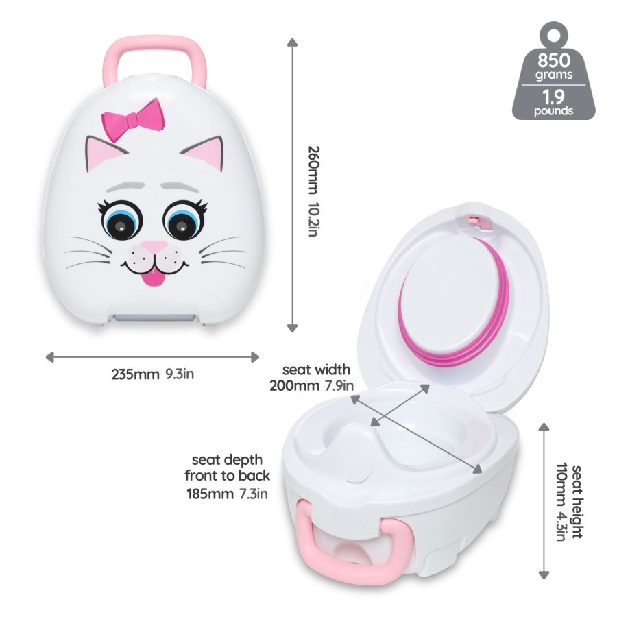 My Carry Potty Φορητό Γιογιό Cat Γατούλα