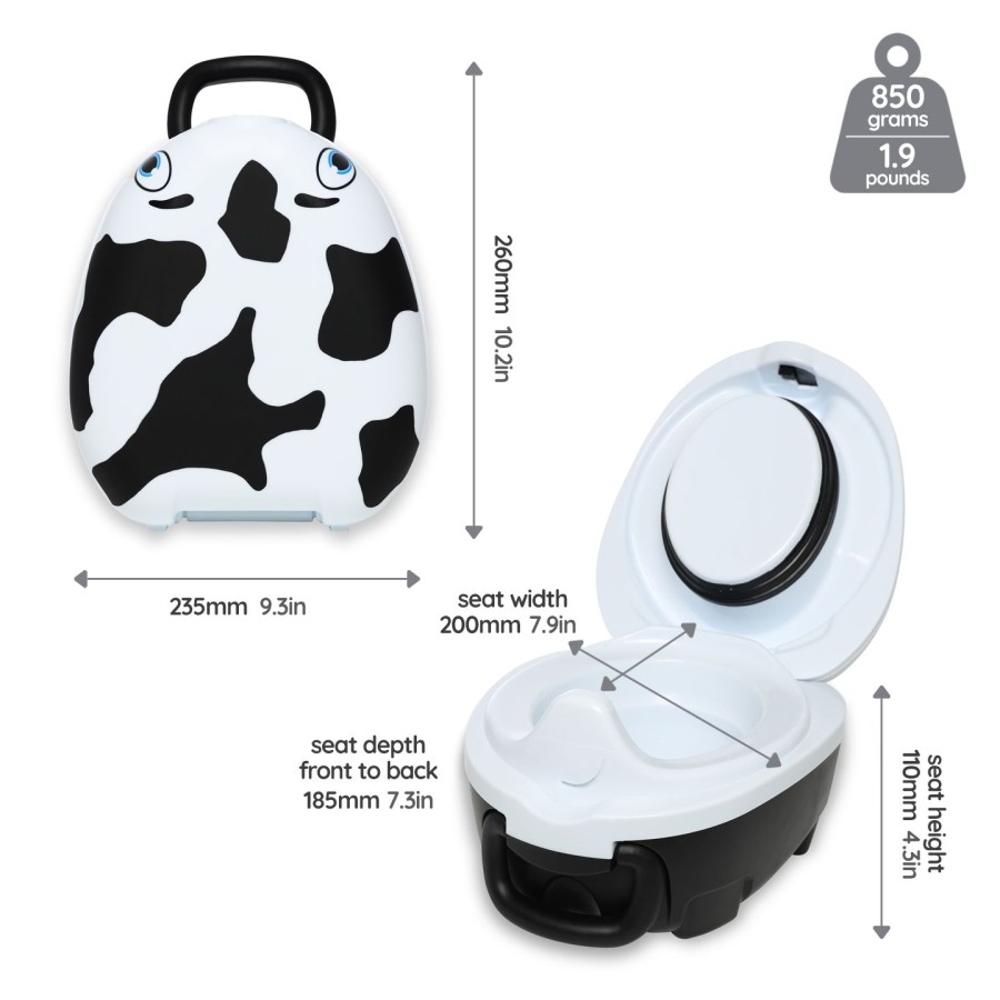 My Carry Potty Φορητό Γιογιό Cow Αγελαδίτσα
