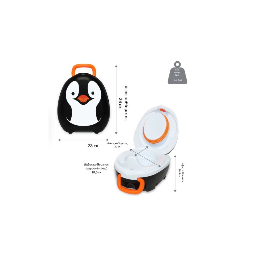 My Carry Potty Φορητό Γιογιό Penguin