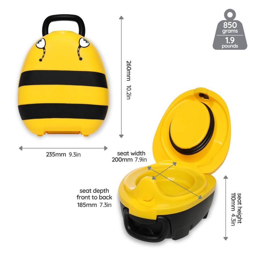 My Carry Potty Φορητό Γιογιό Bumblebee Μελισσούλα
