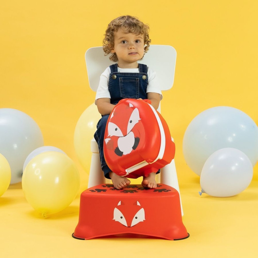 My Carry Potty Παιδικό Βοηθητικό Σκαλοπατάκι Τουαλέτας Fox Αλεπουδίτσα