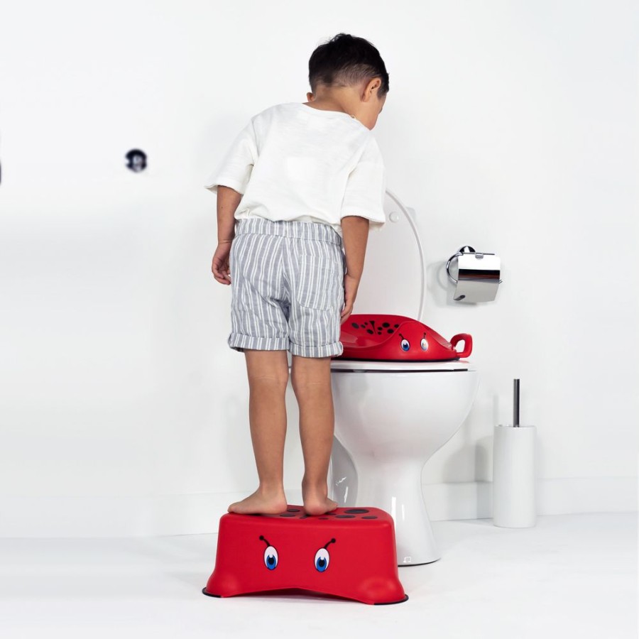 My Carry Potty Παιδικό Βοηθητικό Σκαλοπατάκι Τουαλέτας Ladybird Πασχαλίτσα