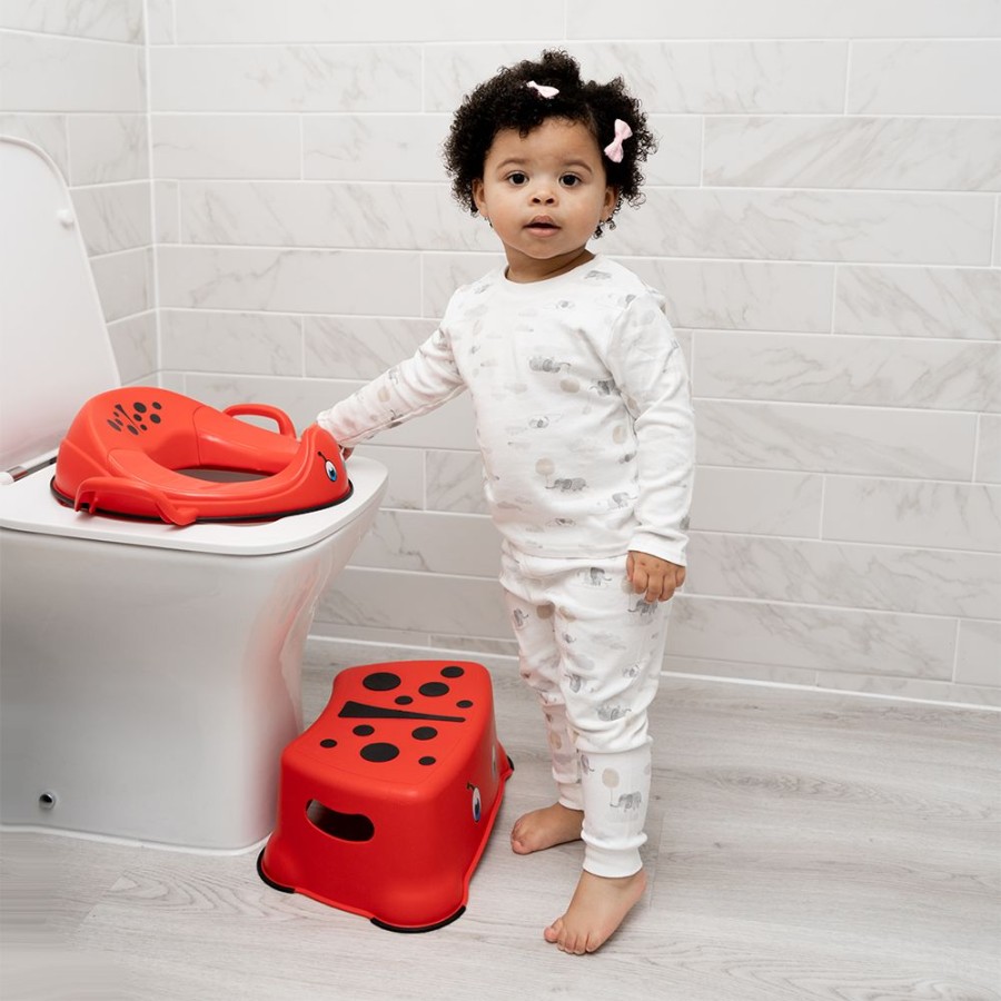 My Carry Potty Παιδικό Βοηθητικό Σκαλοπατάκι Τουαλέτας Ladybird Πασχαλίτσα