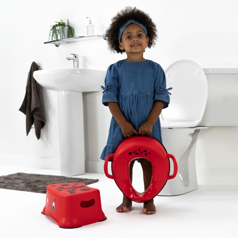 My Carry Potty Παιδικό Βοηθητικό Σκαλοπατάκι Τουαλέτας Ladybird Πασχαλίτσα