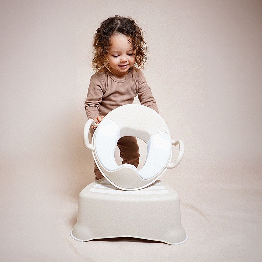 My Carry Potty Παιδικό Βοηθητικό Σκαλοπατάκι Τουαλέτας Natural Beige