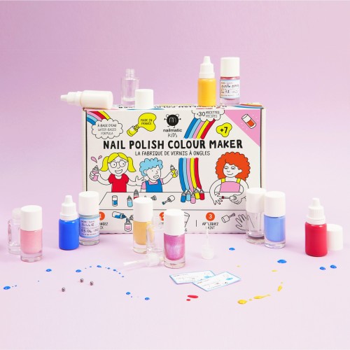 Σετ Παιχνιδιού & Παρασκευής Μανό Nailmatic Nail Polish Color Maker