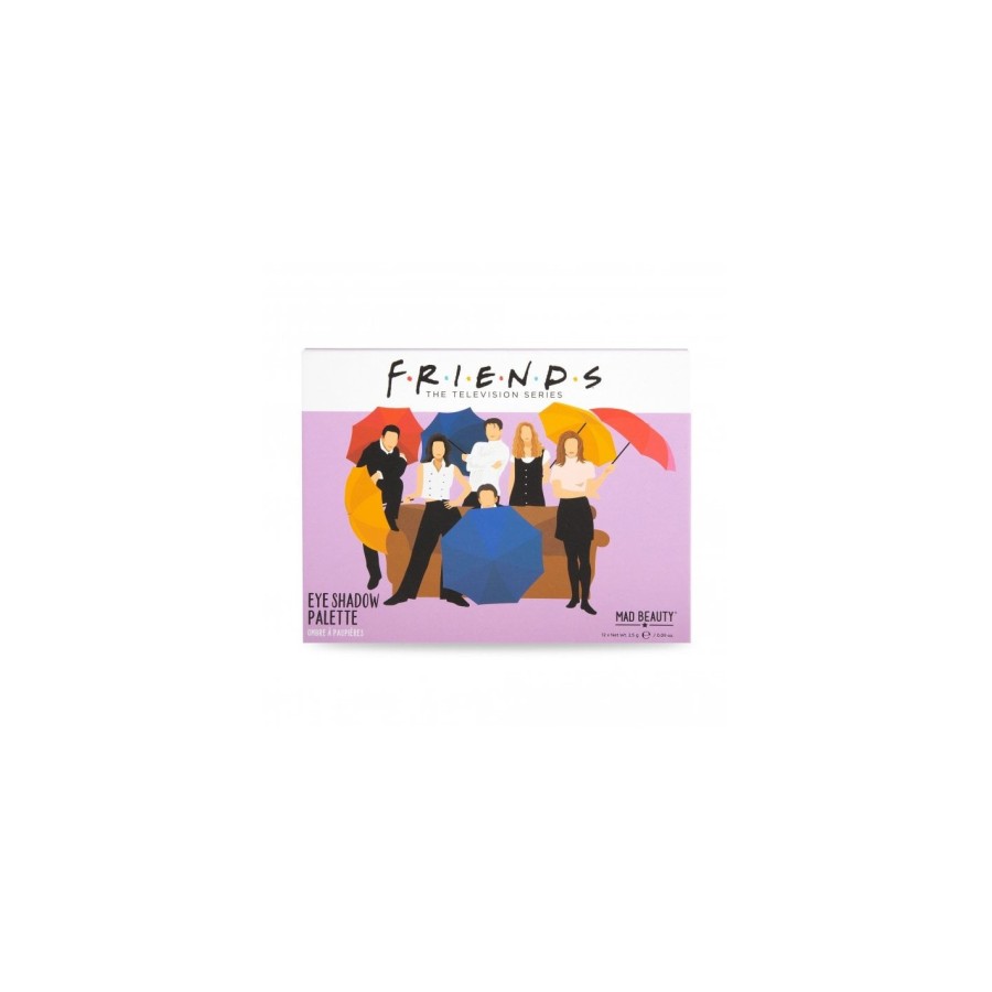 Παλέτα με Σκιές Ματιών New Modern Friends Eye Shadow Palette