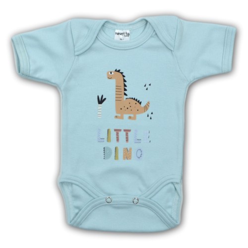 Ninetta Bebe Εσώρουχο Κορμάκι Κοντομάνικο Βεραμάν Little Dino 55VE-1