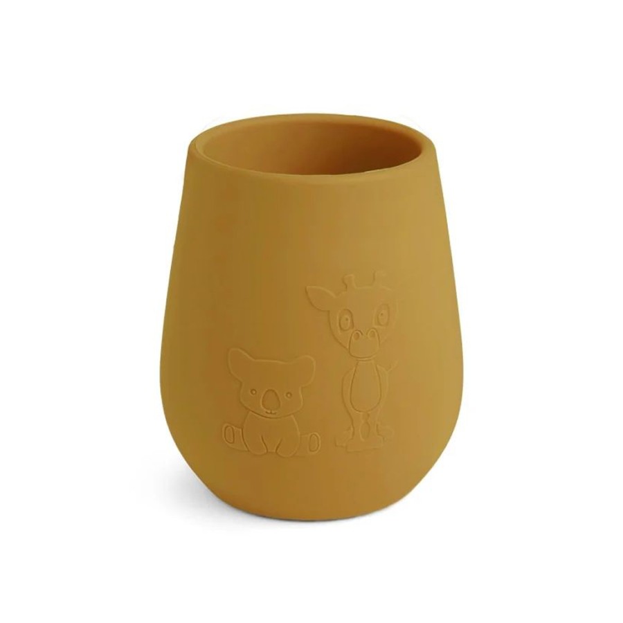 Nuuroo Kai Παιδικό Ποτήρι Σιλικόνης Dusty Yellow 230ml