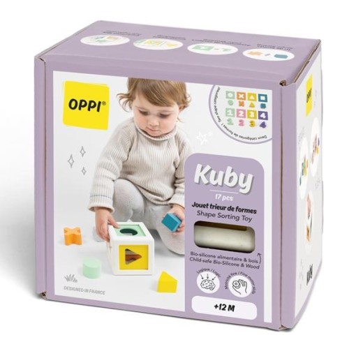 OPPI Εκπαιδευτικό Παιχνίδι Ταξινόμησης Σχημάτων Kuby