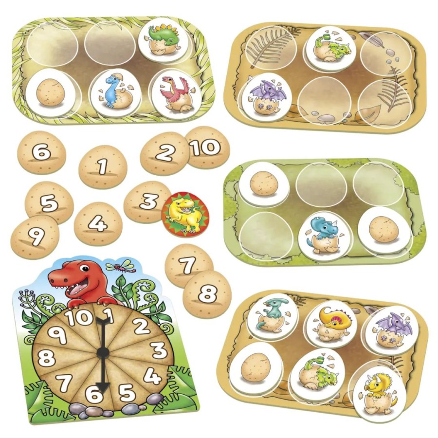 Orchard Toys Εκπαιδευτικό Επιτραπέζιο Dinosaur Number Eggs Αυγά Δεινοσαύρων 3-6 ετών